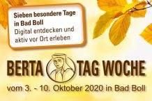 Autorin Barbara Reik als Gräfin Berta von Boll (Berta-Tag-Woche: 03.-10. Oktober 2020)