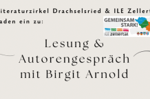 Autorinnenlesung mit Birgit Arnold – 09. Oktober 2026 in Drachelsried